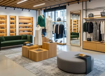 Móveis Planejados para Loja de Roupas